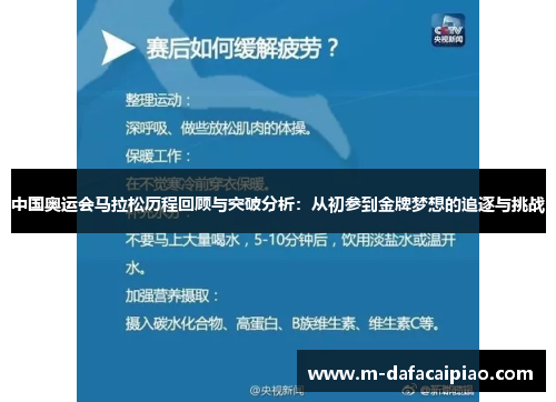 中国奥运会马拉松历程回顾与突破分析：从初参到金牌梦想的追逐与挑战