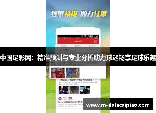 中国足彩网：精准预测与专业分析助力球迷畅享足球乐趣